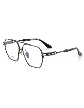 Retro Pure Titanium Myopia Glasses