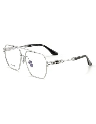 Retro Pure Titanium Myopia Glasses