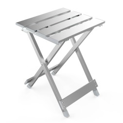 Lightweight Aluminum Alloy Folding Stool: Sturdy, Durable, and Stylish Outdoor Stool for Fishing and Camping