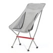 Outdoor Portable Ultra-Light Aluminum Alloy Folding Chair, Camping Beach BBQ Moon Chair, Self-Driving Leisure Fishing Chair