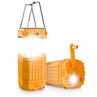 Outdoor Solar Hand-Cranked Multifunctional Camping Lantern with 5000mAh Power Bank, Lightweight for Camping