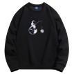 2026 New Men's Crew Neck Sweatshirts, Spring Autumn Casual Sports Long Sleeve Pullover, Versatile Basic Tees