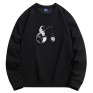 2026 New Men's Crew Neck Sweatshirts, Spring Autumn Casual Sports Long Sleeve Pullover, Versatile Basic Tees
