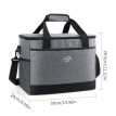 Outdoor Camping Cooler Bag Large Capacity Square Insulated Box Portable Car Insulated Bag Crossbody Picnic Bag Ice Pack