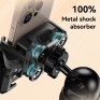 New Shockproof Electric Vehicle Phone Holder for Electric Scooter, Motorcycle & Bicycle, Anti-Block Camera Navigation Mount