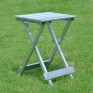 Lightweight Aluminum Alloy Folding Stool: Sturdy, Durable, and Stylish Outdoor Stool for Fishing and Camping