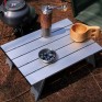 Outdoor Ultra-Light Portable Mini Aluminum Table, Ultra-Small Folding Leisure Table, Tent Camping Table, Coffee Table