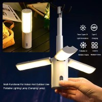 Outdoor Foldable Multifunctional Camping Light, Tent Lamp, Camping Lantern, Handheld & Hanging Light, Dormitory Light for Students
