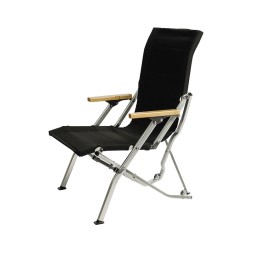Outdoor Folding Chair, Aluminum Alloy High Back Chair, Portable Camping Chair, Fishing & Beach Folding Chair