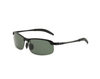 Fashionable and Versatile Oval-Frame Sunglasses
