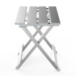 Lightweight Aluminum Alloy Folding Stool: Sturdy, Durable, and Stylish Outdoor Stool for Fishing and Camping