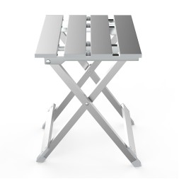 Lightweight Aluminum Alloy Folding Stool: Sturdy, Durable, and Stylish Outdoor Stool for Fishing and Camping