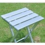 Lightweight Aluminum Alloy Folding Stool: Sturdy, Durable, and Stylish Outdoor Stool for Fishing and Camping